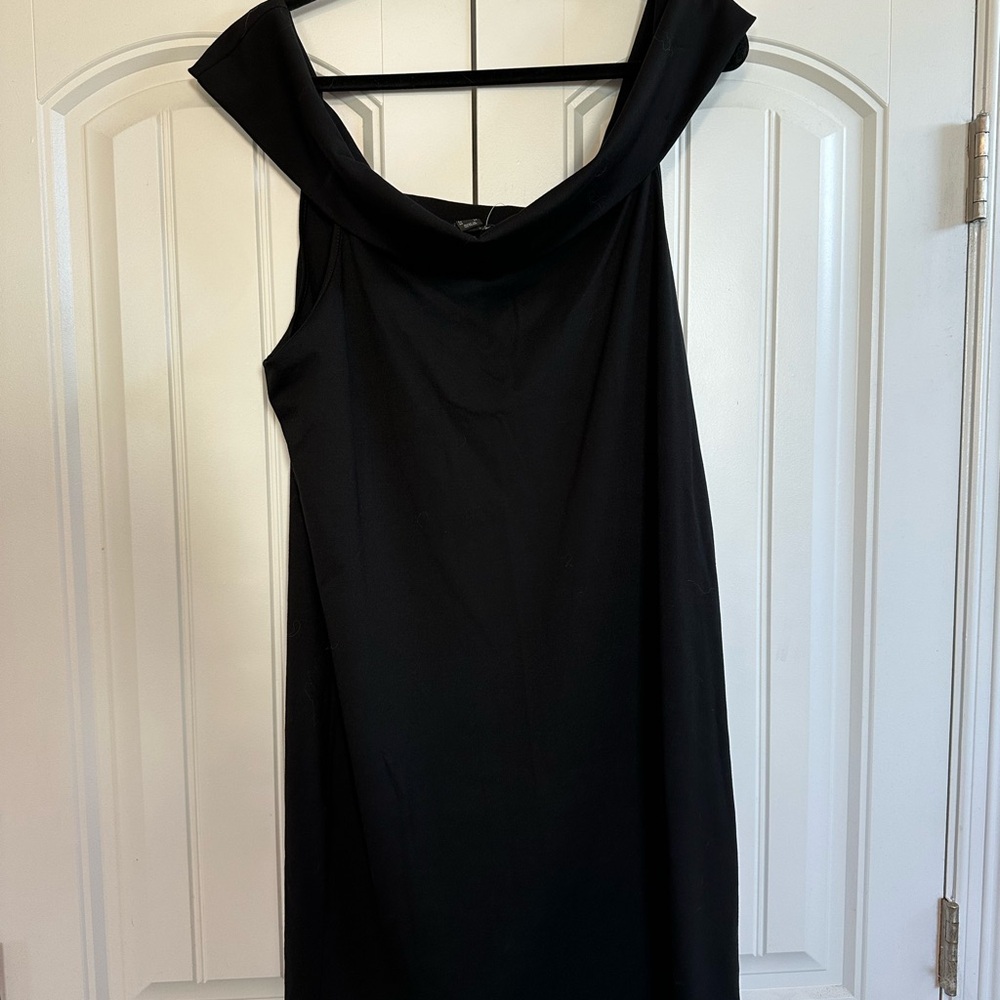 Forever 21 Black Strapless Dress